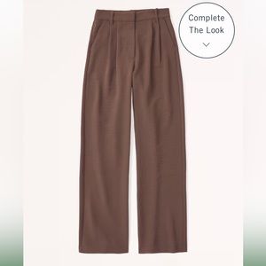 Abercrombie Tailored Wide Leg Pants